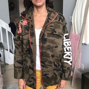 Romeo + Juliet Camouflage Jacket